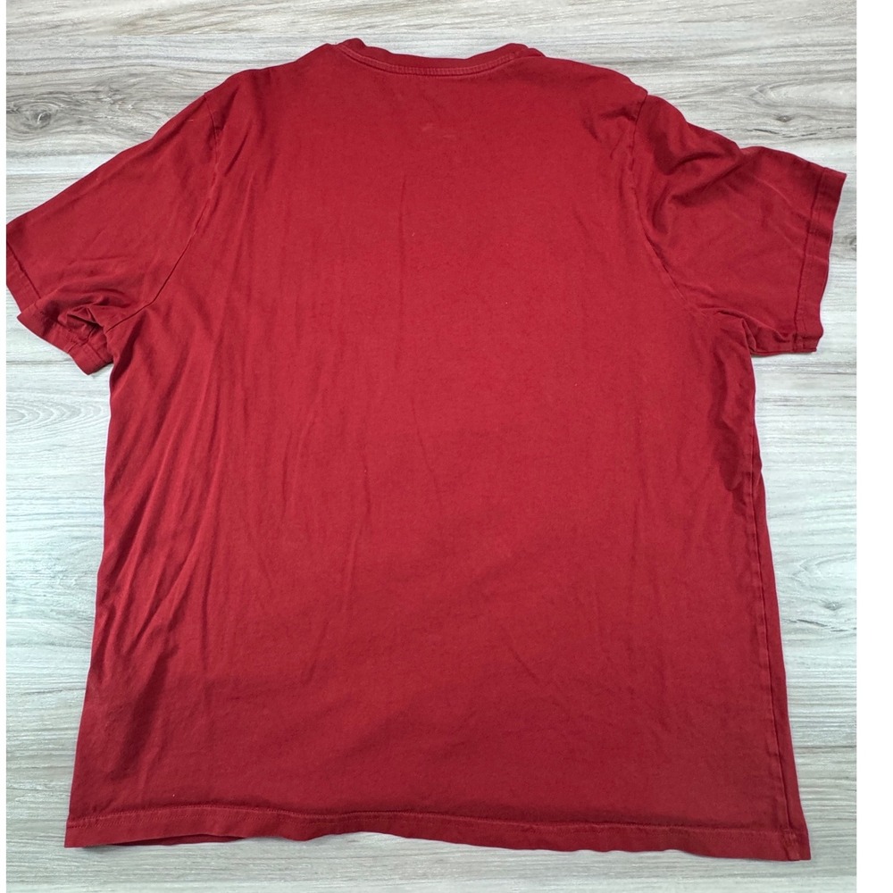 Puma Mens Red Graphic Logo Short Sleeve Crew Neck T-Shirt‎ XL 589271-22 - Picture 9 of 10